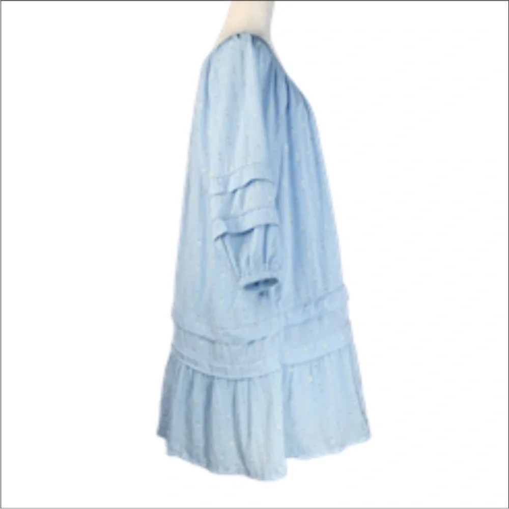 Roller Rabbit Blue Weir Tamania Dress Medium - Picture 10 of 10